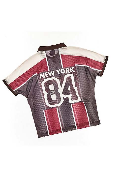 Clearance Womens Marc Jacobs Jersey - Red / Brown Football